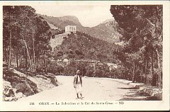 X ORAN LE BELVEDERE ET LE COL DE SANTA CRUZ